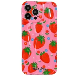 Iphone Cases*Boogzel Clothing Strawberry Fields iPhone Case Pink