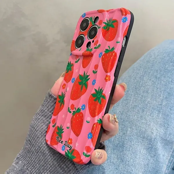 Iphone Cases*Boogzel Clothing Strawberry Fields iPhone Case Pink