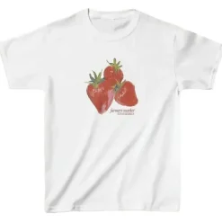 Aesthetic T-Shirts & Graphic Tees*Boogzel Clothing Strawberry Graphic T-Shirt White