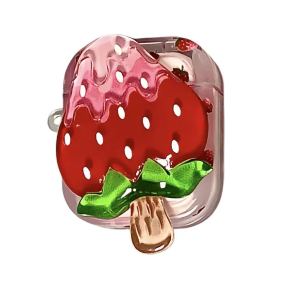 Other|Iphone Cases*Boogzel Clothing Strawberry Ice Cream Airpods Case Red