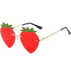 Sunglasses*Boogzel Clothing Strawberry Shaped Sunglasses