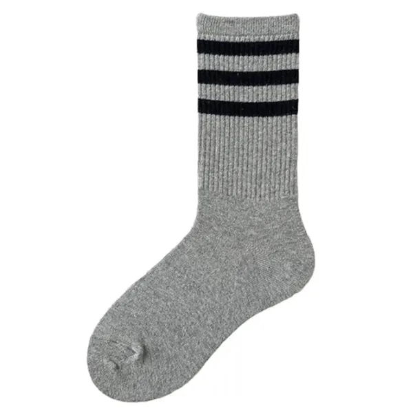 Socks*Boogzel Clothing Striped Crew Socks