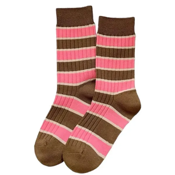 Socks*Boogzel Clothing Stripes Aesthetic Socks