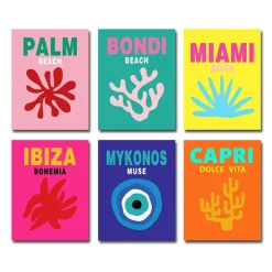 Posters / Tapestry|Aesthetic Room Decor*Boogzel Clothing Summer Vibes Canvas Poster