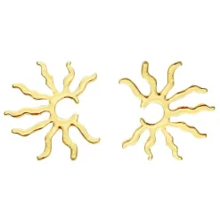Earrings*Boogzel Clothing Sun Earrings Gold