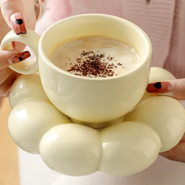 Aesthetic Kitchen|Aesthetic Room Decor*Boogzel Clothing Sunflower Ceramic Mug
