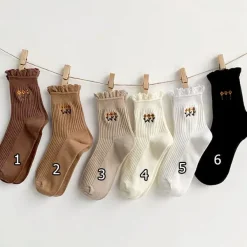 Socks*Boogzel Clothing Sunflower Ruffles Socks