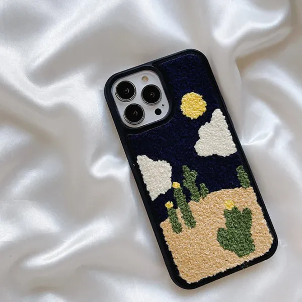 Iphone Cases*Boogzel Clothing Sunflowers Fuzzy iPhone Case