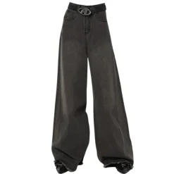 Jeans*Boogzel Clothing Super Wide Jeans 90s DarkGrey