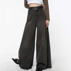 Jeans*Boogzel Clothing Super Wide Jeans 90s DarkGrey