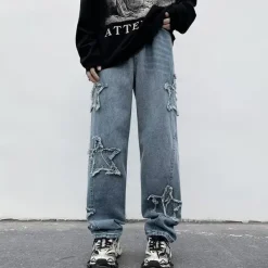 Jeans*Boogzel Clothing Superstar Behavior Jeans Blue
