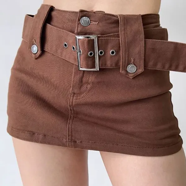Skirts*Boogzel Clothing Superstar Y2K Mini Skirt