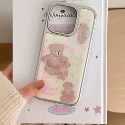 Iphone Cases*Boogzel Clothing Sweet Bear Aesthetic iPhone Case Yellow