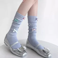 Socks*Boogzel Clothing Sweet Dress Code Bow Socks