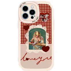 Iphone Cases*Boogzel Clothing Sweet Retro iPhone Case Red