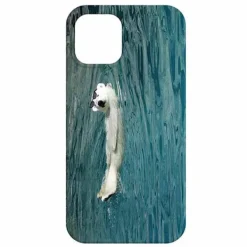Iphone Cases*Boogzel Clothing Swimming Bear iPhone Case Blue