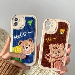 Iphone Cases*Boogzel Clothing Teddy Bear iPhone Case