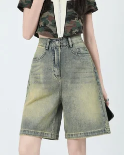 Shorts*Boogzel Clothing Teen Craft Knee-Length Shorts Green