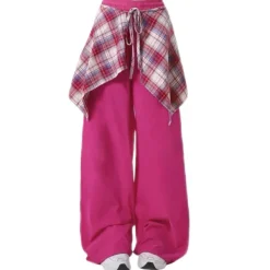 Pants & Trousers*Boogzel Clothing Teen Craft Shirt Tie Trousers Pink