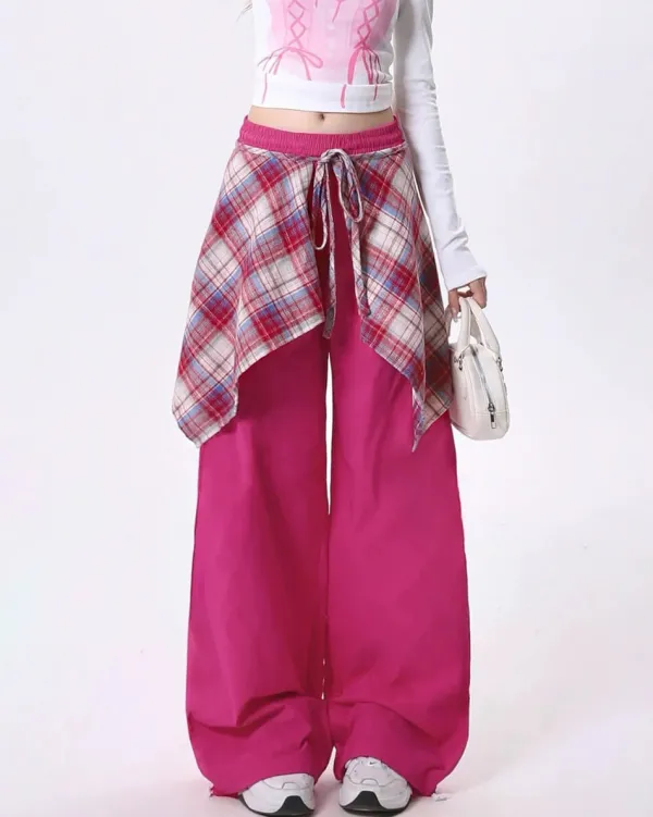 Pants & Trousers*Boogzel Clothing Teen Craft Shirt Tie Trousers Pink