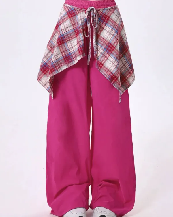 Pants & Trousers*Boogzel Clothing Teen Craft Shirt Tie Trousers Pink