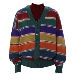 Striped Sweaters|Knit Cardigans*Boogzel Clothing Teenage Dream Striped Cardigan Multi