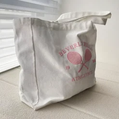 Bags & Purses*Boogzel Clothing Tennis Club Tote Bag White