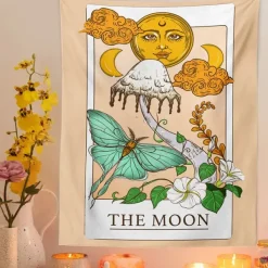 Posters / Tapestry*Boogzel Clothing The Moon Tarot Tapestry TheMoon