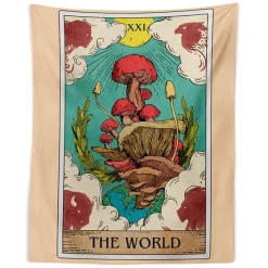 Posters / Tapestry*Boogzel Clothing The World Tarot Tapestry