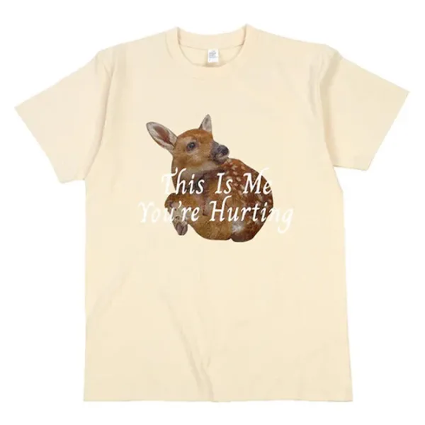 Aesthetic T-Shirts & Graphic Tees*Boogzel Clothing This Is Me You're Hurting Graphic T-Shirt