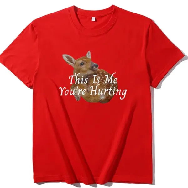 Aesthetic T-Shirts & Graphic Tees*Boogzel Clothing This Is Me You're Hurting Graphic T-Shirt