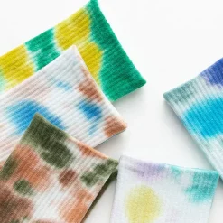 Socks*Boogzel Clothing Tie Dye Crew Socks