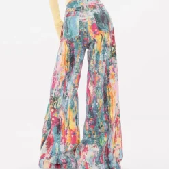 Jeans*Boogzel Clothing Tie-Dye Wide-Leg Jeans Multi