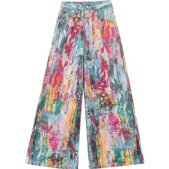Jeans*Boogzel Clothing Tie-Dye Wide-Leg Jeans Multi