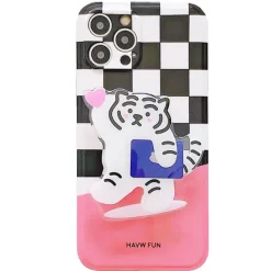 Iphone Cases*Boogzel Clothing Tiger Plaid iPhone Case