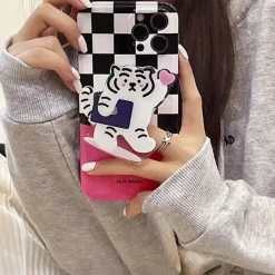 Iphone Cases*Boogzel Clothing Tiger Plaid iPhone Case