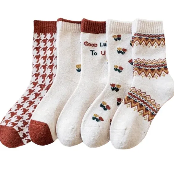 Socks*Boogzel Clothing Too Well Brown Socks