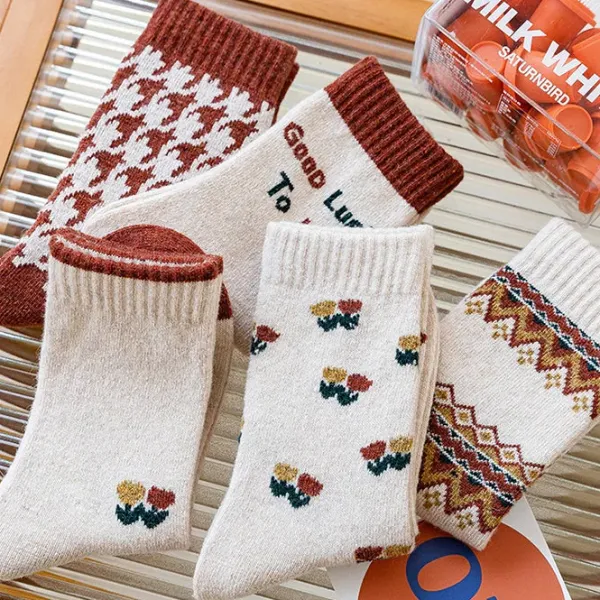 Socks*Boogzel Clothing Too Well Brown Socks