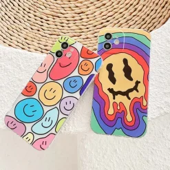 Iphone Cases*Boogzel Clothing Trippy Smiley iPhone Case