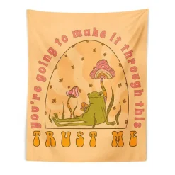 Posters / Tapestry*Boogzel Clothing Trust Me Frog Wall Tapestry