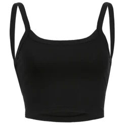 Crop Tops*Boogzel Clothing Try Again Tank Top Black