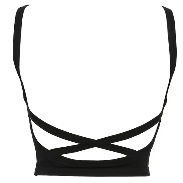 Crop Tops*Boogzel Clothing Try Again Tank Top Black