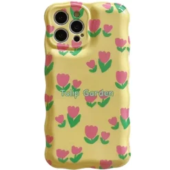 Iphone Cases*Boogzel Clothing Tulip Garden iPhone Case Yellow