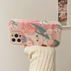 Iphone Cases*Boogzel Clothing Tulips Bunny iPhone Case Pink