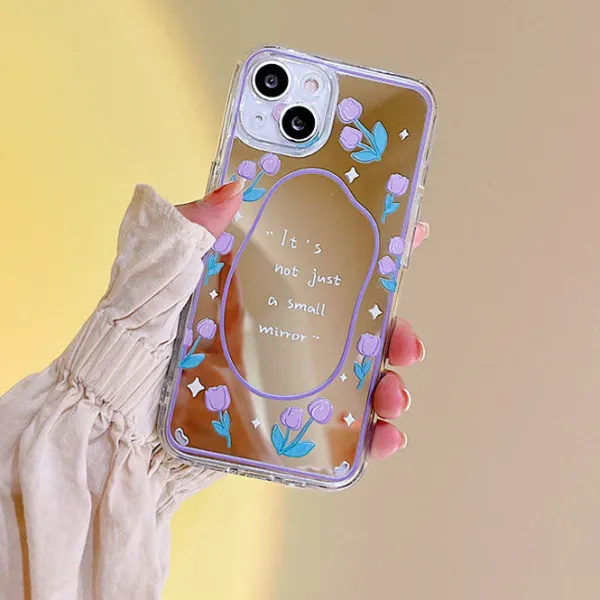 Iphone Cases*Boogzel Clothing Tulips Mirror iPhone Case