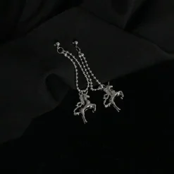 Earrings*Boogzel Clothing Unicorn Earrings Silver