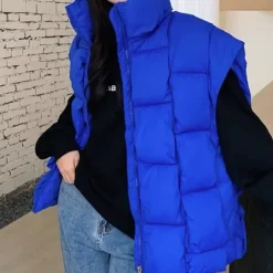 Coats & Jackets*Boogzel Clothing Vacay Mode Oversized Puffer Vest