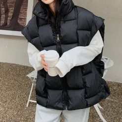 Coats & Jackets*Boogzel Clothing Vacay Mode Oversized Puffer Vest