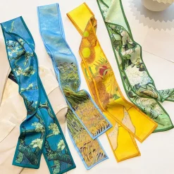 Other*Boogzel Clothing Van Gogh Oil Painting Scarf