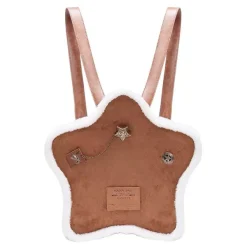 Bags & Purses*Boogzel Clothing Vanilla Girl Sheepskin Star Backpack Brown